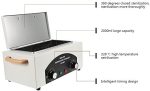 High Temperature Metal Tool Cleaning Box, 110V 300W 1.5L with Timer Manicure Pedicure SPA Salon Barber Equipment for Sundry Beauty Hair Nail Metal Tools with Handle - Image 6